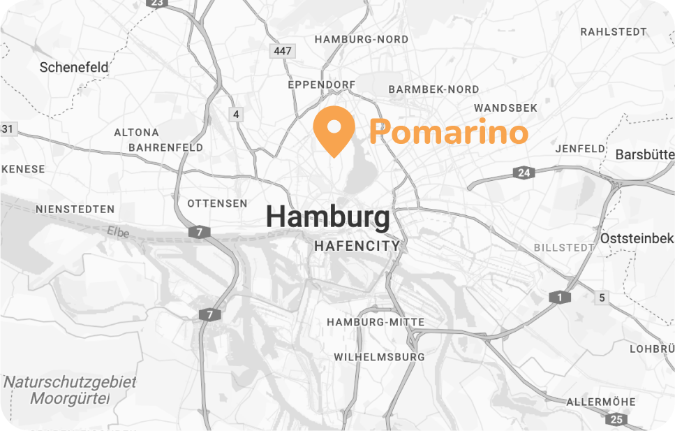 Unsere Praxis liegt zentral in Hamburg-Harvestehude! Hier untersuchen wir unsere kleinen Patienten aus dem In- und Ausland.